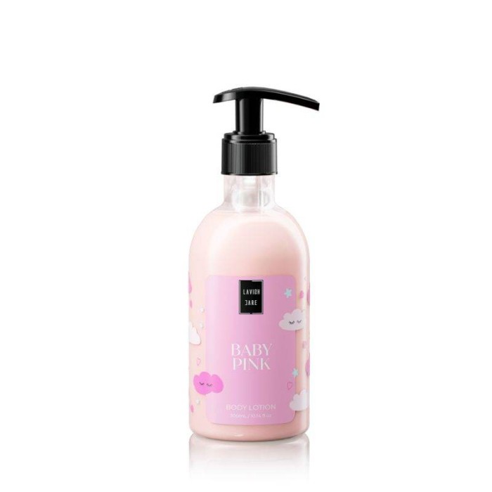 Lavish Care Baby Pink Ενυδατική Κρέμα Σώματος με Άρωμα Πούδρα 300ml