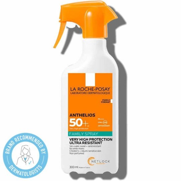 La Roche Posay Anthelios Family Spray SPF50+ Αντηλιακό Προσώπου & Σώματος Για όλη την Οικογένεια 300ml