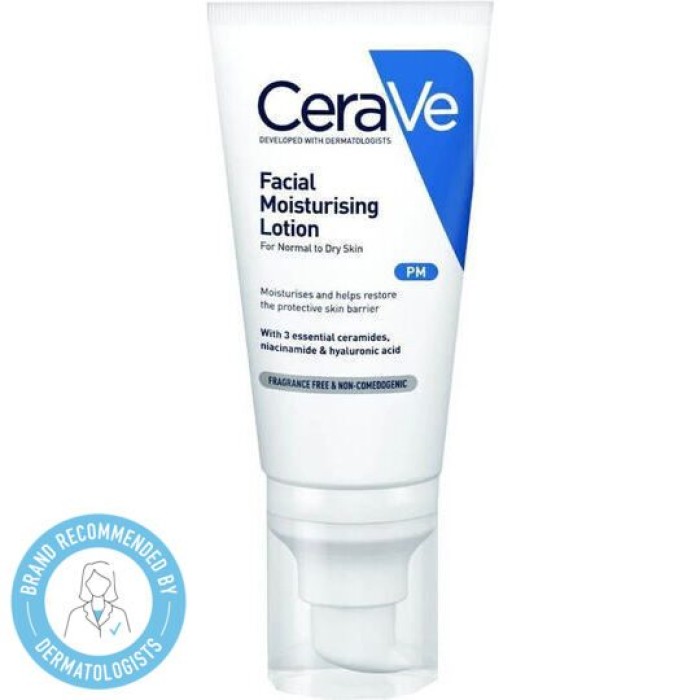 Cerave Pm Facial Moisturising Lotion Ενυδατική Κρέμα Προσώπου 52ml