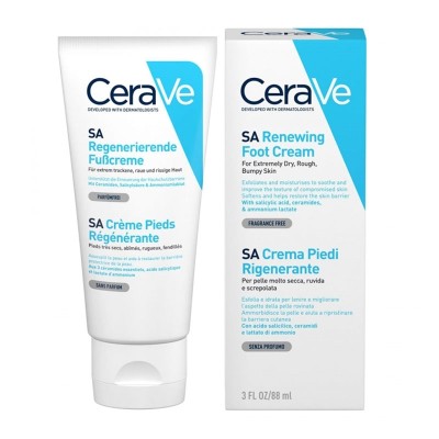 CeraVe SA Renewing Κρέμα Ανάπλασης Ποδιών 88ml