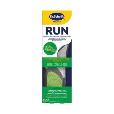 Scholl Run Ανατομικοί Πάτοι Παπουτσιών για Τρέξιμο Μέγεθος LARGE (No. 40 – 47.5) ζευγάρι
