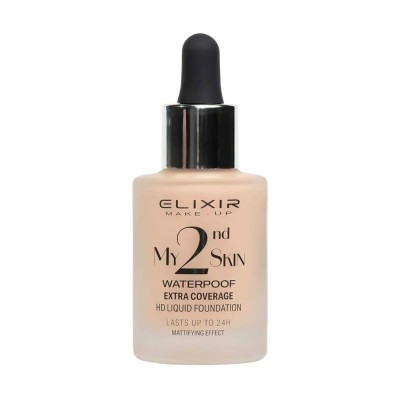 Elixir  My 2nd Skin Waterproof Foundation Υγρό Make up 30ml No 03 Natural Beige