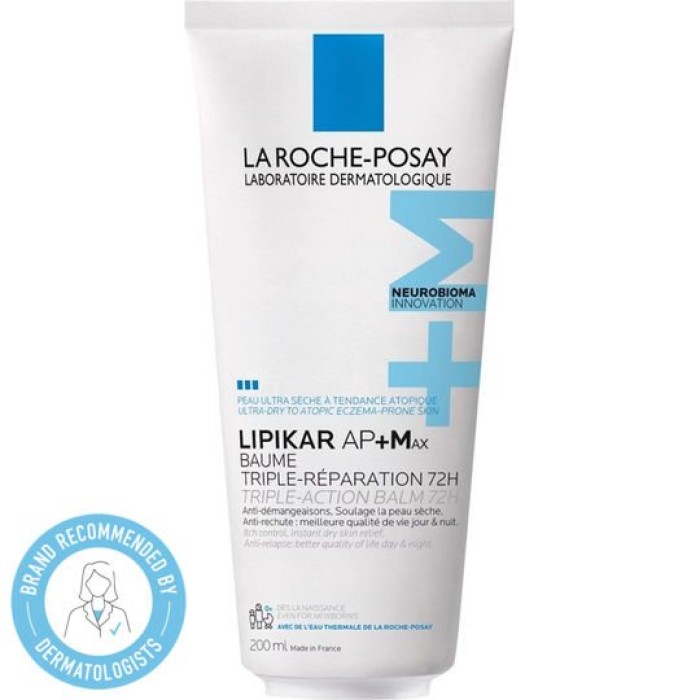 La Roche-Posay Lipikar Baume AP+MAX Βάλσαμο Αναπλήρωσης Λιπιδίων για Δέρμα Πολύ Ξηρό ή με Τάσης Ατοπίας 200ml