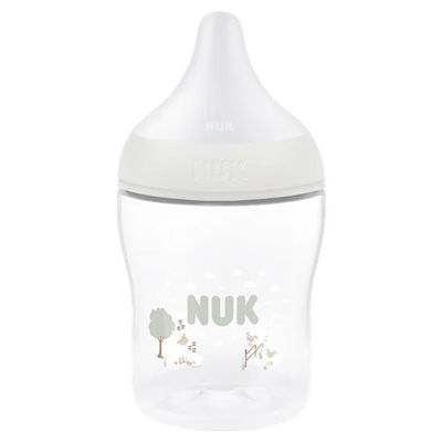 NUK  Perfect Match Πλαστικό Μπιμπερό με Θηλή Σιλικόνης S & Έλεγχο Θερμοκρασίας 0m+ Sheep  150ml