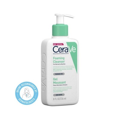 CeraVe Foaming Gel Normal To Oily Cleanser 236ml