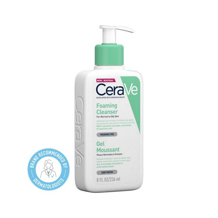 CeraVe Foaming Gel Normal To Oily Cleanser 236ml