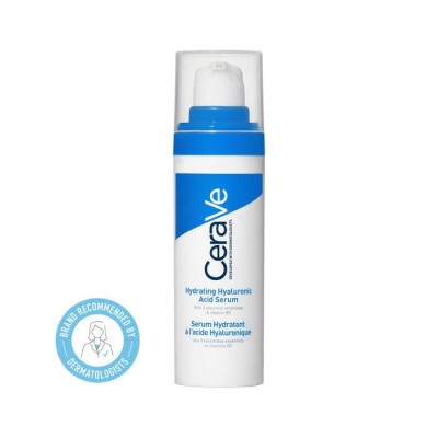 CeraVe Hydrating Hyaluronic Acid Serum Oρός Eνυδάτωσης με Yαλουρονικό Oξύ και 3 Απαραίτητα Ceramides 30ml