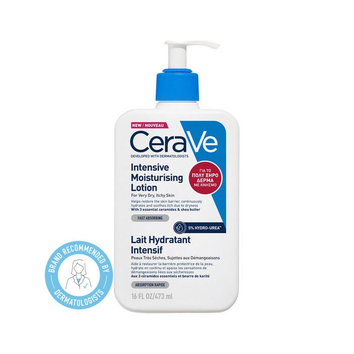 CeraVe Intensive Moisturising Ενυδατική Lotion Σώματος με Ουρία για Ξηρές/Πολύ Ξηρές & Ευαίσθητες Επιδερμίδες 473ml