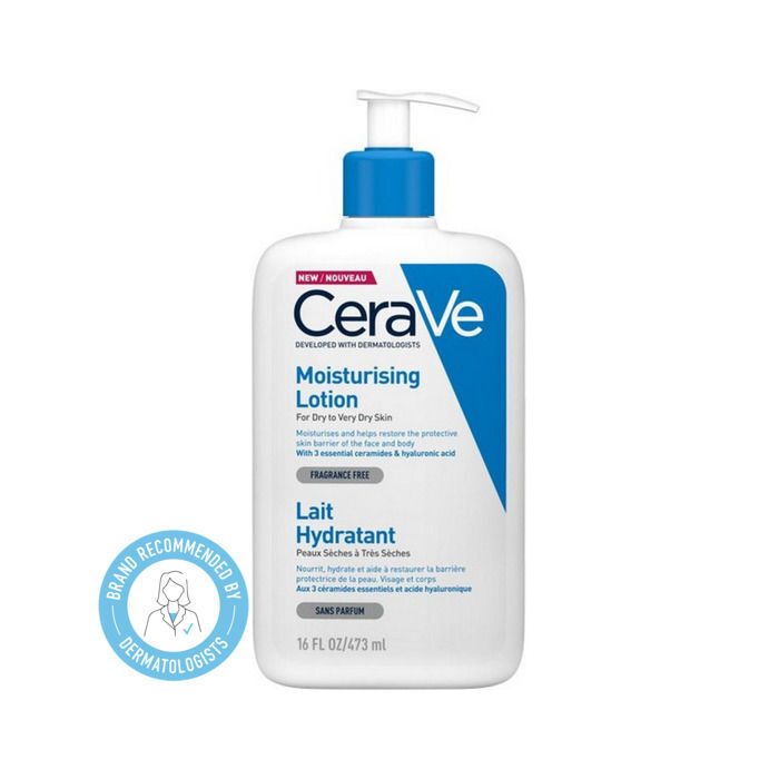 CeraVe Moisturising Ενυδατική Lotion Σώματος με Υαλουρονικό Οξύ για Ξηρές Επιδερμίδες 473ml