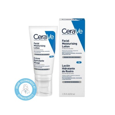 Cerave Pm Facial Moisturising Lotion Ενυδατική Κρέμα Προσώπου 52ml