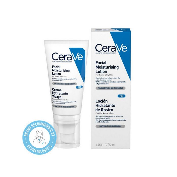 Cerave Pm Facial Moisturising Lotion Ενυδατική Κρέμα Προσώπου 52ml