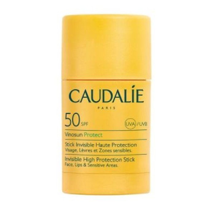 Caudalie Vinosun Protect Invisible Stick Spf50 Αντηλιακό Στικ Προσώπου-Χειλιών-Ευαίσθητων Περιοχών 15g