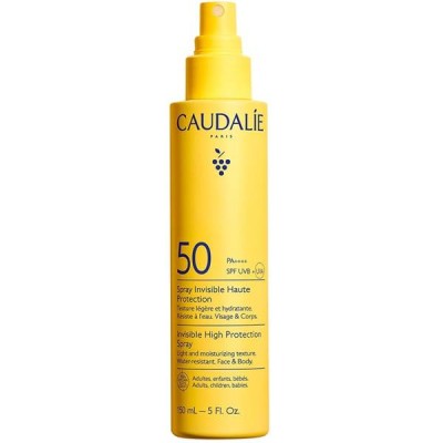Caudalie Invisible High Protection Spray Αντηλιακό Προσώπου & Σώματος SPF50 σε Spray 150ml