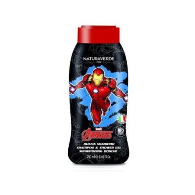 AVENGERS IRON MAN SHOWER & SHAMPOO 250ML-NATURAVERDE