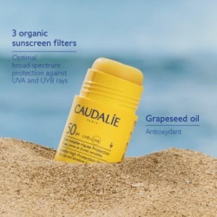 Caudalie Vinosun Protect Invisible Stick Spf50 Αντηλιακό Στικ Προσώπου-Χειλιών-Ευαίσθητων Περιοχών 15g