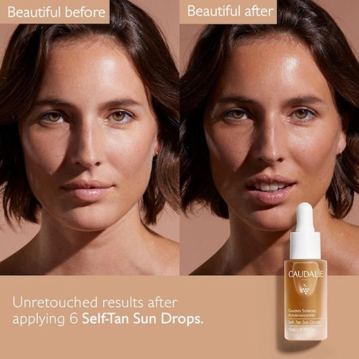 Caudalie Sun Drops Self Tanning Drops Προσώπου 15ml