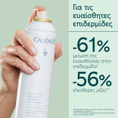 CAUDALIE Grape Water Mist Σπρέι Προσώπου Για Ενυδάτωση & Καταπράυνση  75ml