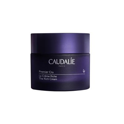 Caudalie Premier Cru Rich Κρέμα Προσώπου για Ενυδάτωση, Αντιγήρανση & Σύσφιξη με Υαλουρονικό Οξύ & Ceramides 50ml