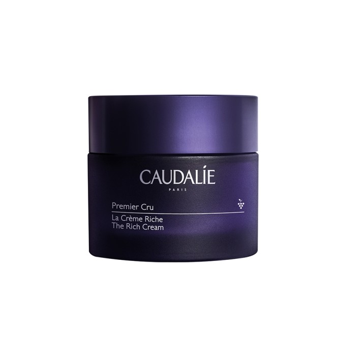 Caudalie Premier Cru Rich Κρέμα Προσώπου για Ενυδάτωση, Αντιγήρανση & Σύσφιξη με Υαλουρονικό Οξύ & Ceramides 50ml