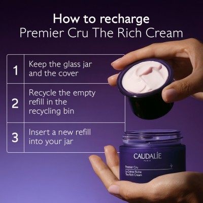 Caudalie Premier Cru La Creme Refill Rich, 50ml