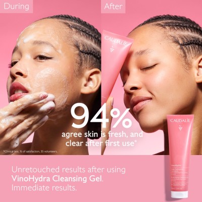 Caudalie VinoHydra Gel Καθαρισμού Προσώπου & Ματιών 150ml