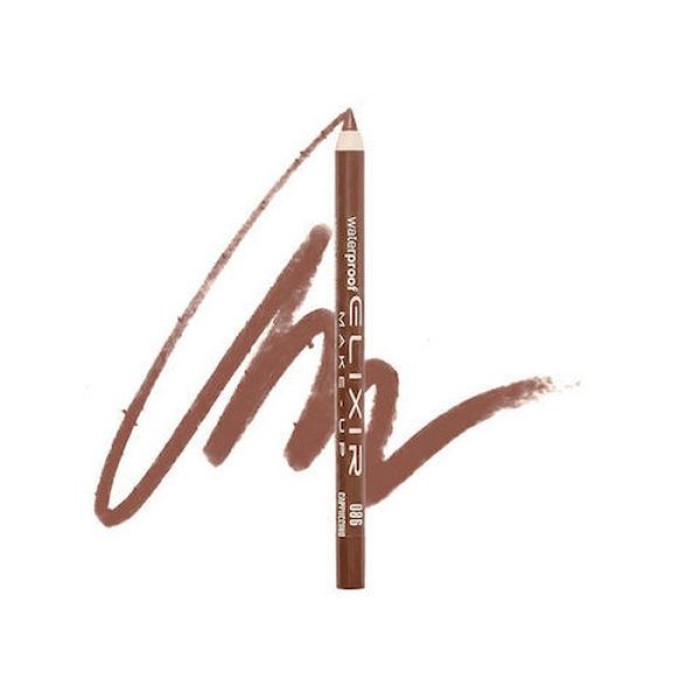 Elixir Waterproof  Pencil ,Μολύβι  Αδιάβροχο   086 Cappuccino
