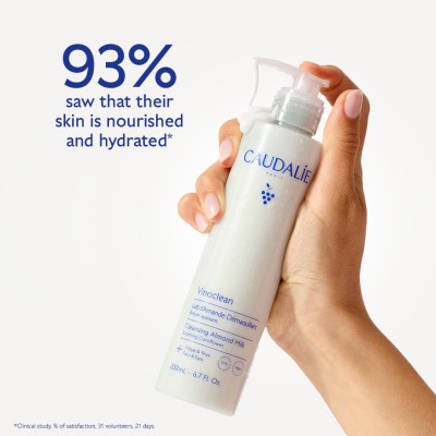 Caudalie Vinoclean Γαλάκτωμα Καθαρισμού Προσώπου 400ml