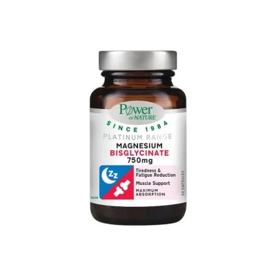Power Of Nature Platinum  Magnesium Bisglynate 60 κάψουλες