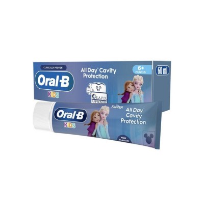 Oral-B Οδοντόκρεμα Frozen 60ml  από 6μηνών - 6 ετών 1000ppm 