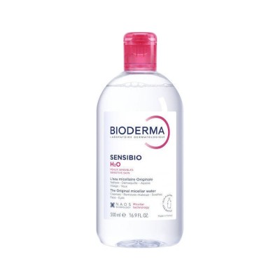 Bioderma Sensibio H2O, Καταπραϋντικό διάλυμα Καθαρισμού - Ντεμακιγιάζ 500ml