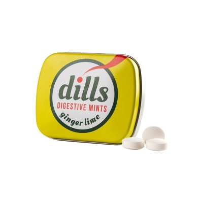 Dills Digestive Mints Ginger & Lime 15gr 1τμχ